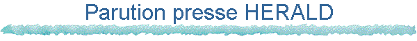 Parution presse HERALD
